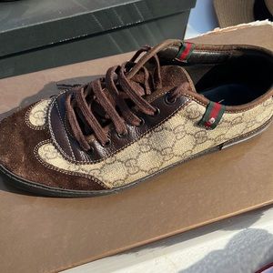 Mens gucci sneakers size 6 US size 7
